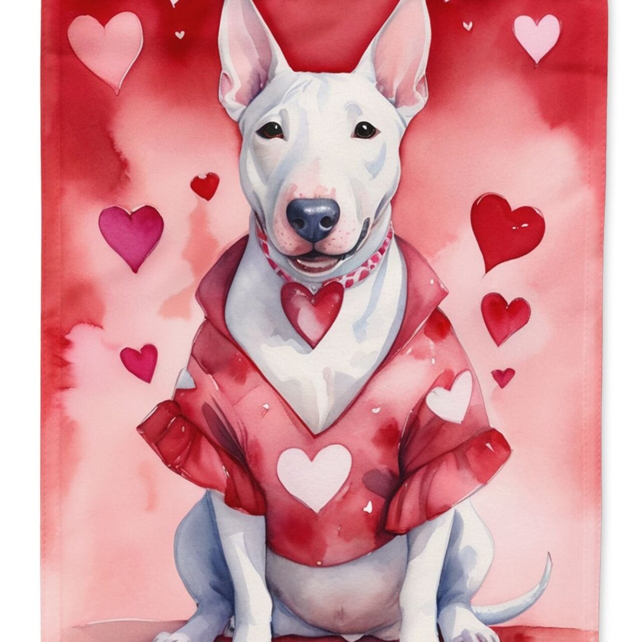 Edge Collections - Multicolor - Holiday Snowy Village Outdoor Porch Display Flag - 1 Piece